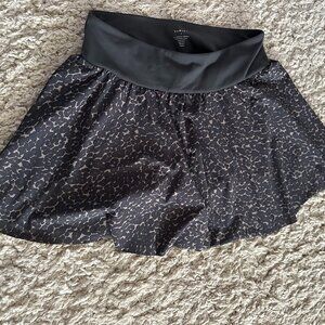 Varley Ladies Leopard Print tennis skirt Size Small